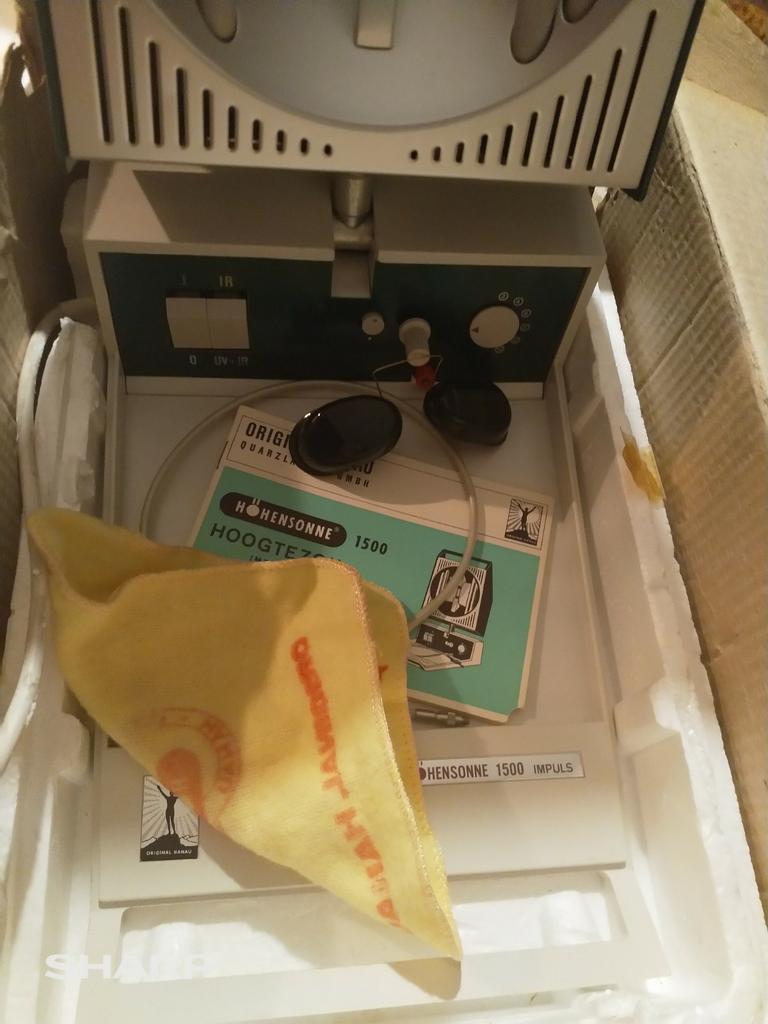 Vintage Gezicht bruiner, Witgoed en Apparatuur, Zonnebanken en Gezichtsbruiners, Ophalen of Verzenden, Gezichtsbruiner, Minder dan 10 lampen