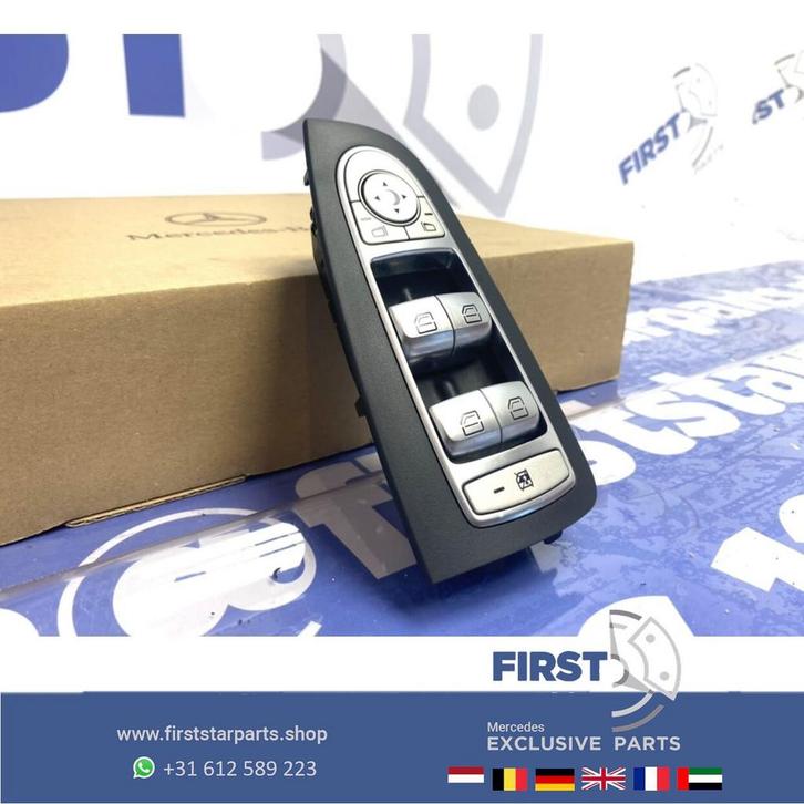 W205 W213 RAAM BEDIENING SCHAKELAAR Mercedes C + E Klasse 20, Auto-onderdelen, Dashboard en Schakelaars, Mercedes-Benz, Gebruikt