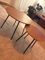 Set salontafels jysk, Huis en Inrichting, Tafels | Salontafels, Ophalen, 50 tot 100 cm, Rond, Zo goed als nieuw