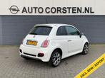 Fiat 500 0.9 TwinAir Turbo 500S 81pk Ecc Asr Centrale vergre, Voorwielaandrijving, Leder en Stof, Origineel Nederlands, Bedrijf
