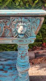Shabby/Houtsnijwerk/Wastafel/Sidetable/Tafel, Antiek en Kunst, Ophalen of Verzenden