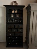 Brocante wijnkast Vino, Ophalen of Verzenden, Zo goed als nieuw, Minder dan 50 cm, Minder dan 5 flessen