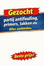 Gevraagd partijen antifouling primers lak etc, Watersport en Boten, Ophalen, Nieuw, Verven