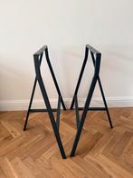 Ikea schragen zwart, Huis en Inrichting, Ophalen, Tafelpoot, Gebruikt, 50 tot 100 cm