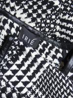 Irié - Mooi lang wollen vest - tussenjas maat L - Nieuw €680, Zwart, Irie, Maat 42/44 (L), Nieuw