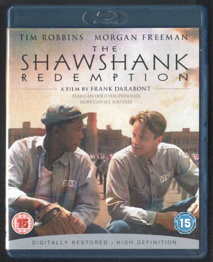 The Shawshank Redemption. Blu-ray. LEES!, Cd's en Dvd's, Blu-ray, Gebruikt, Drama, Ophalen of Verzenden