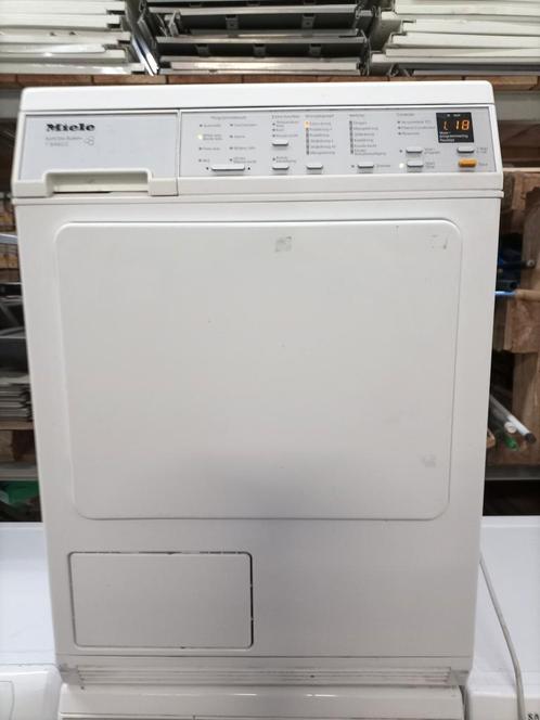 Miele T8463C condensdroger 7 KG, Witgoed en Apparatuur, Wasdrogers, Zo goed als nieuw, Condens, Voorlader, 6 tot 8 kg, 85 tot 90 cm