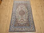 Vintage handgeknoopt perzisch tapijt isfahan 183x107, Huis en Inrichting, Info@SlatsAntiek.nl, Tweedehands, 100 tot 150 cm, Perzisch