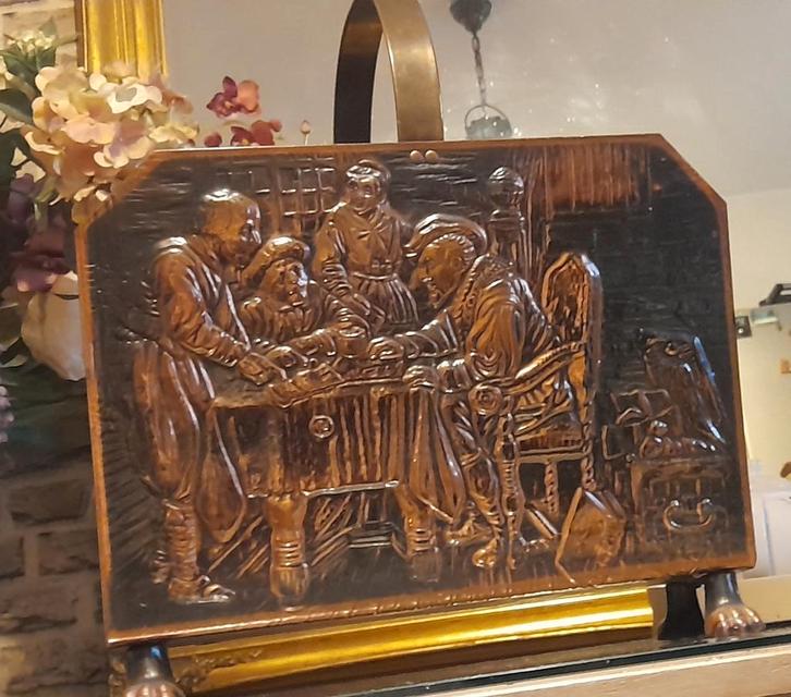 Vintage Lektuurbak Madame, Antiek en Kunst, Antiek | Koper en Brons, Koper, Ophalen of Verzenden