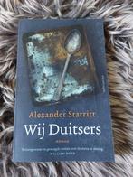 Roman • Alexander Starritt - Wij Duitsers, Ophalen of Verzenden, Zo goed als nieuw, Alexander Starritt