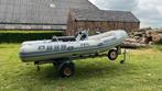 Te koop - Marshall rib 4m30 + trailer, Watersport en Boten, Ophalen, Gebruikt, Overige typen, Motorboot