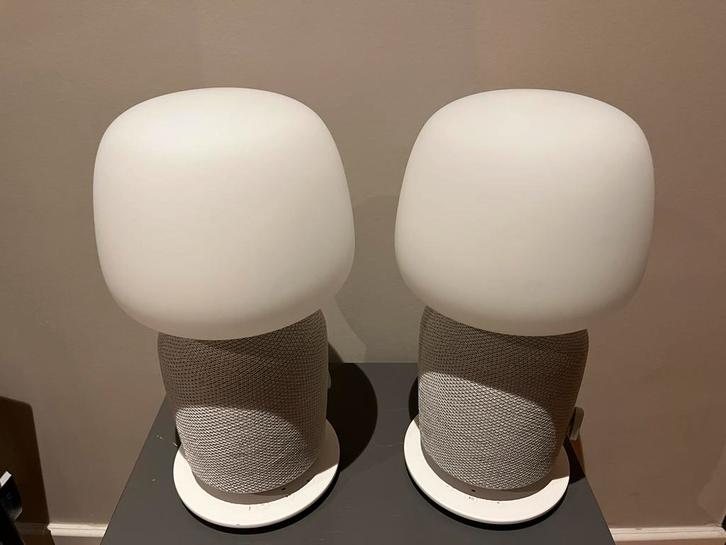 SONOS IKEA SYMFONISK LAMP WIT SET | ZGAN, Audio, Tv en Foto, Luidsprekers, Zo goed als nieuw, Ophalen of Verzenden