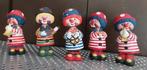 Clowntjes hoogte ca 15cm. hoogtjes beweeglijk., Huis en Inrichting, Woonaccessoires | Overige, Ophalen of Verzenden, Gebruikt
