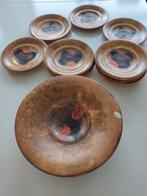 Willem Stuurman, Plateel  Regina Gouda fruitset, Antiek en Kunst, Ophalen