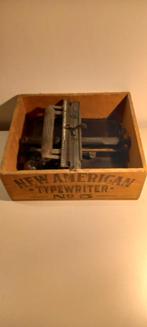 NEW AMERICAN typewriter typemachine, Ophalen of Verzenden, Zo goed als nieuw
