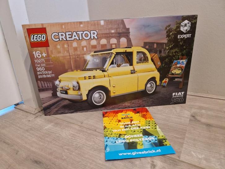 Lego 10271 Fiat 500 NIEUW, Kinderen en Baby's, Speelgoed | Duplo en Lego, Nieuw, Lego, Complete set, Ophalen of Verzenden