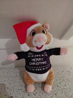 Kerst Hamster Knuffel, Ophalen of Verzenden, Zo goed als nieuw