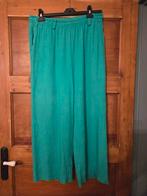 Mooie groene broek met wijde pijpen van Hema maat M, Kleding | Dames, Broeken en Pantalons, Maat 38/40 (M), Ophalen of Verzenden