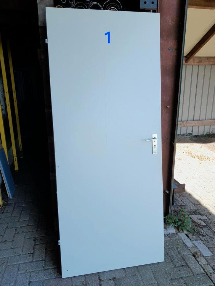 3 x opdek binnendeur ( 83 x 201 ), Doe-het-zelf en Verbouw, Deuren en Horren, Zo goed als nieuw, Binnendeur, 200 tot 215 cm, 80 tot 100 cm