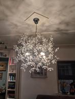 Bloemen Hanglamp - Sfeervolle Verlichting, Huis en Inrichting, Lampen | Hanglampen, Ophalen of Verzenden, Zo goed als nieuw, Glas