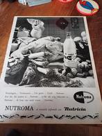 Advertentie van Nutricia Nutroma koffiemelk 1958, Ophalen of Verzenden, Zo goed als nieuw, Overige typen