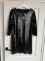 Pailletten jurkje, Zwart, Maat 46/48 (XL) of groter, Ophalen of Verzenden, Zo goed als nieuw