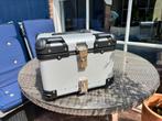 45 L aluminium topbox voor motor, nieuw, Motoren, Accessoires | Koffers en Tassen, Ophalen of Verzenden, Nieuw