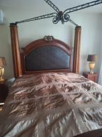 Kasteel  waardig  hemel bed met tempur, Ophalen of Verzenden, Gebruikt, Tweepersoons, Hemelbed