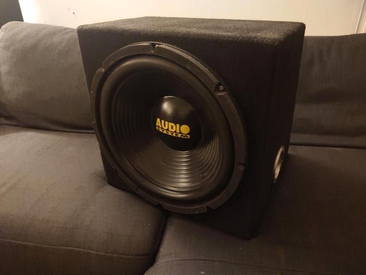 Audio System CX12 30cm 12" Subwoofer 400W RMS 600W Max, Auto diversen, Autospeakers, Zo goed als nieuw, Ophalen