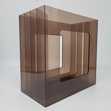 Vintage 70's Platenbak - Vinyl Rack LP Record Holder Wittner beschikbaar voor biedingen
