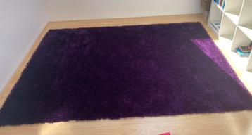 Paars Vloerkleed 230x164cm + Antislip beschikbaar voor biedingen
