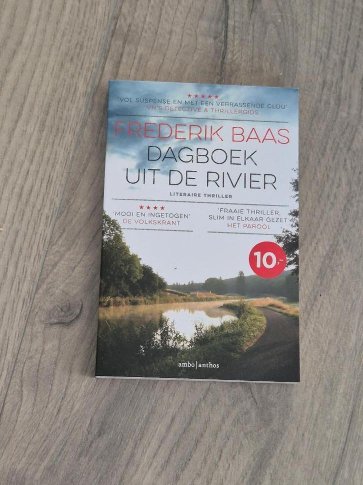 Dagboek uit de rivier - Frederik Baas, Boeken, Thrillers, Nieuw, Nederland, Ophalen of Verzenden