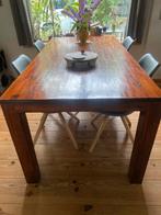 Mooie gelakte eettafel 180x90x77, Huis en Inrichting, Ophalen, 50 tot 100 cm, Vijf personen of meer, 150 tot 200 cm