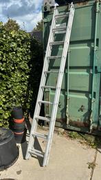 Excelsior Schuiftrap 5 meter, Doe-het-zelf en Verbouw, Ladders en Trappen, Ophalen, Gebruikt, Ladder, Opvouwbaar of Inschuifbaar
