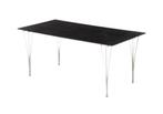 Bruno Mathsson superellipse spanpoot tafel Fritz Hansen, Ophalen, Gebruikt, Rechthoekig, 50 tot 100 cm