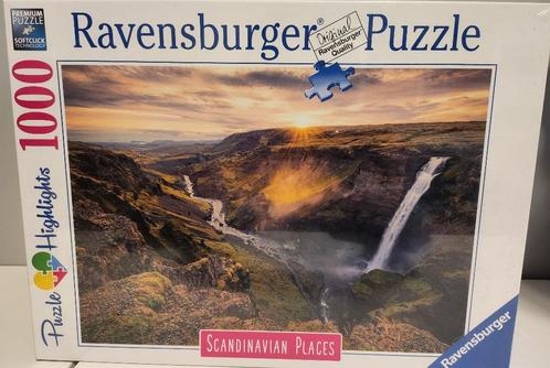Ravensburger puzzel Scandinavian Places 1000 stukjes, Hobby en Vrije tijd, Denksport en Puzzels, Zo goed als nieuw, Legpuzzel