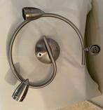 Zilverkleurige plafondlamp, 3 spots, Ophalen of Verzenden, Zo goed als nieuw, Metaal, Modern