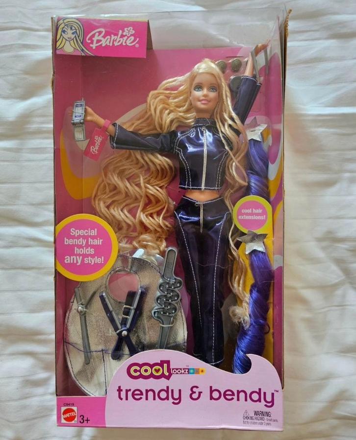 Barbie Cool Lookz Trendy & Bendy 2003 NRFB, Verzamelen, Poppen, Nieuw, Ophalen of Verzenden