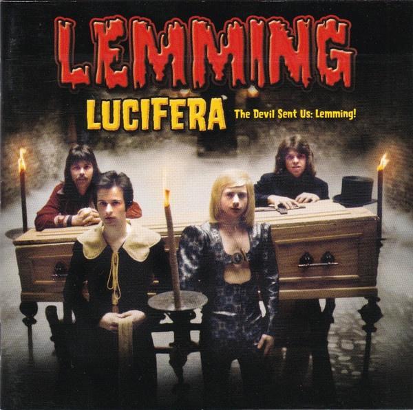 LEMMING CD LUCIFERA THE DEVIL SENT US LEMMING ZELDZAAMMMMMMM, Cd's en Dvd's, Cd's | Pop, Zo goed als nieuw, 1980 tot 2000, Ophalen of Verzenden