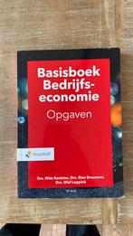 M.P Brouwers - Basisboek bedrijfseconomie opgaven, Gelezen, M.P Brouwers; W. Koetzier; O.A. Leppink, Ophalen of Verzenden, Management