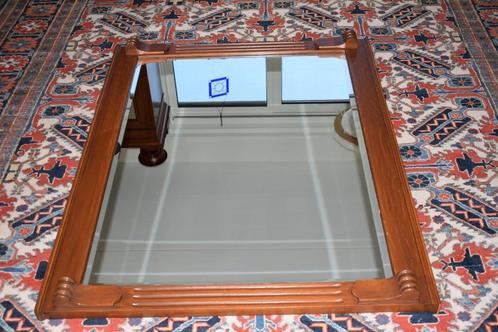 grote spiegel eiken, Huis en Inrichting, Woonaccessoires | Spiegels, Zo goed als nieuw, 125 cm of meer, Minder dan 100 cm, Rechthoekig