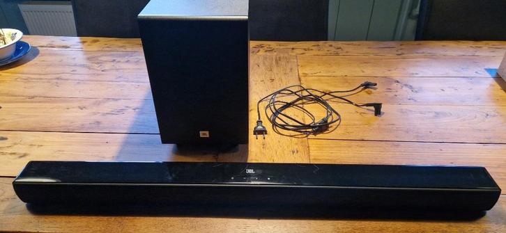 JBL SB170 Soundbar  draadloze subwoofer  HDMI ARC Bluetooth, Audio, Tv en Foto, Soundbars, Gebruikt, Bluetooth, Met externe subwoofer