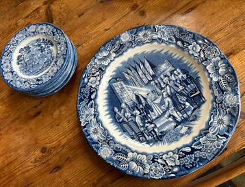 Wedgewood Liberty Blue Gebakset 8-delig beschikbaar voor biedingen