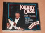 CD Johnny Cash - I walk the line 14 great hits, Verzenden, Gebruikt