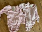 2x romper meisje lange mouw maat 62, Kinderen en Baby's, Babykleding | Maat 62, Meisje, Gebruikt, Nacht- of Onderkleding, Ophalen