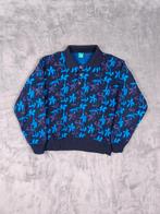 Vintage Trui Knit XL Sweater Canada, Blauw, Vintage, Ophalen of Verzenden, Zo goed als nieuw