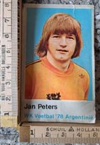 Vintage voetbalplaatje sticker GILDA Jan Peters WK78, Verzamelen, Ophalen of Verzenden, Zo goed als nieuw, Poster, Plaatje of Sticker
