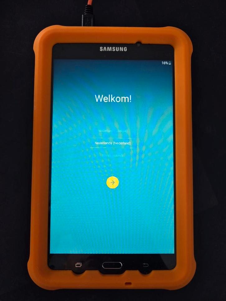 Samsung Galaxy Tab A6, Computers en Software, Android Tablets, Zo goed als nieuw, Wi-Fi, 10 inch, 16 GB, Uitbreidbaar geheugen