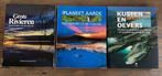 3xNatuurboek:Kusten+Oevers/Planeet Aarde/Grote Rivieren, Ophalen of Verzenden, Zo goed als nieuw, Natuur algemeen, Wereld Natuur Fonds