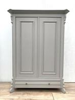 Vintage brocante meidenkast kledingkast, Ophalen, 100 tot 150 cm, Zo goed als nieuw, Vintage, brocante, kledingkast